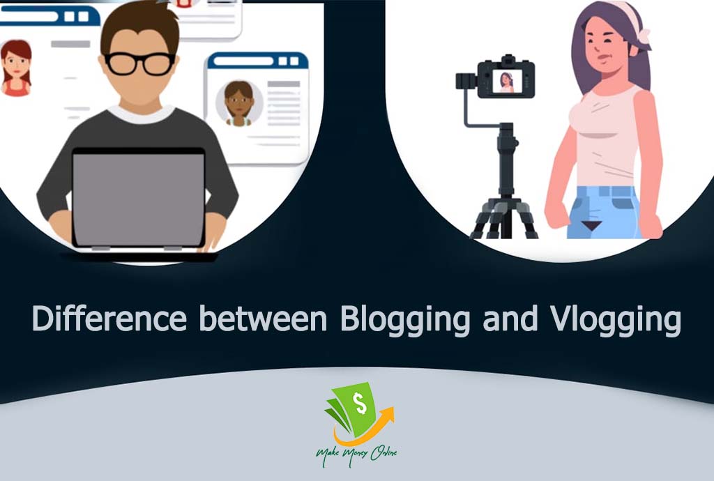 Difference between blogging and vlogging