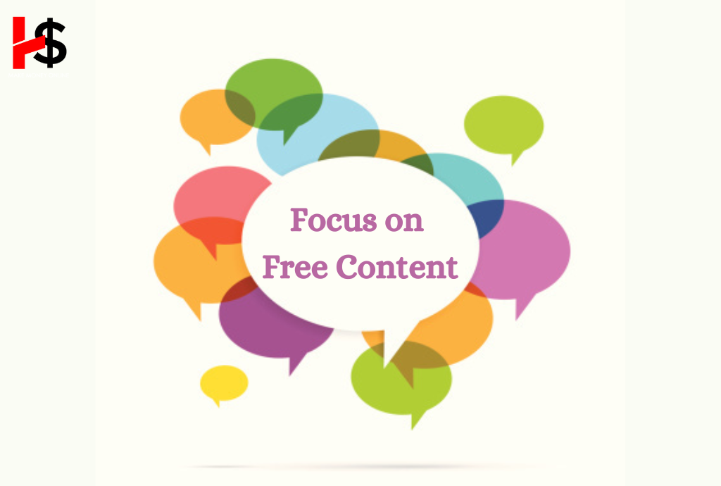 Focus on Free Content