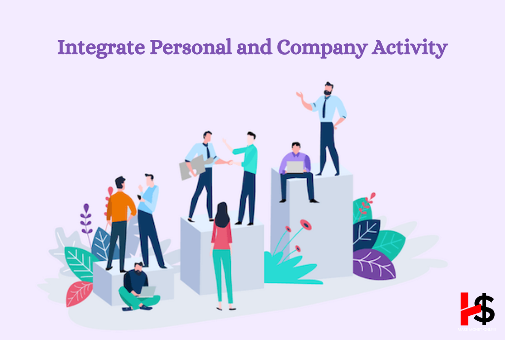 Integrate Personal and Company Activity