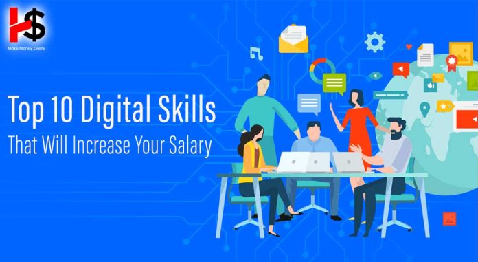 Top 10 Digital Skills That Will Increase Your Salary